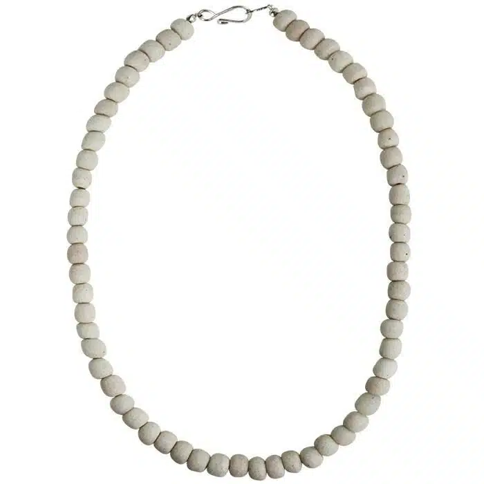 Pearls: Necklace - White