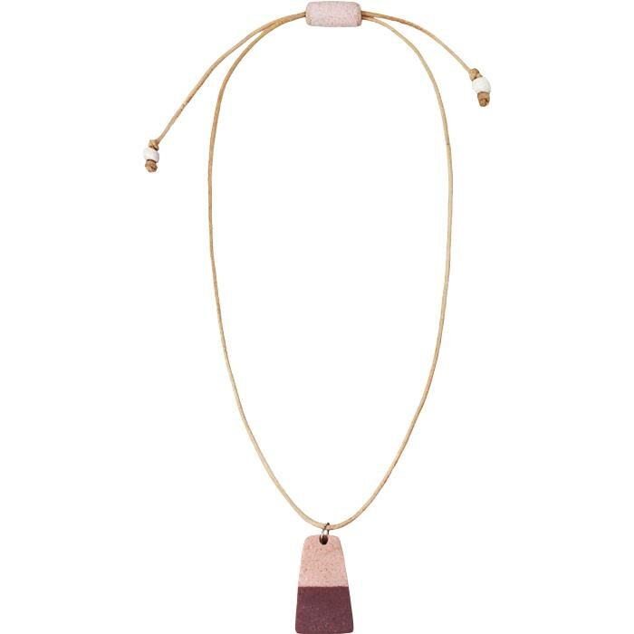 Sahel: Necklace - Wine