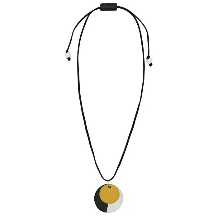 Full Circle: Necklace - Mustard