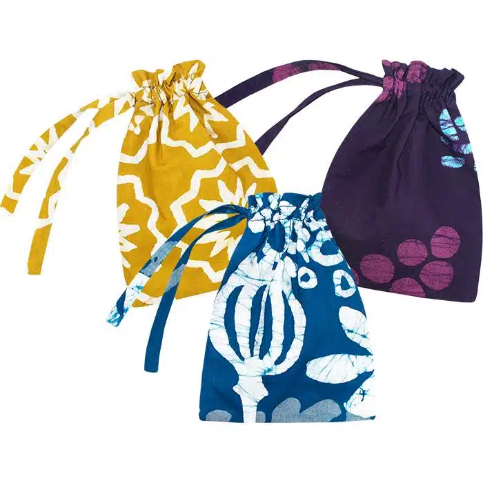 Reusable Gift Bag-Large: Assorted - Organic