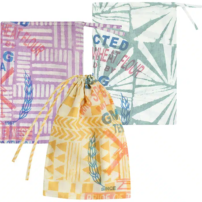 Eco Produce Bag-Large: Flour Sack - Assorted - Image 2