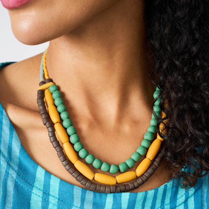 Manye: Necklace - Mustard