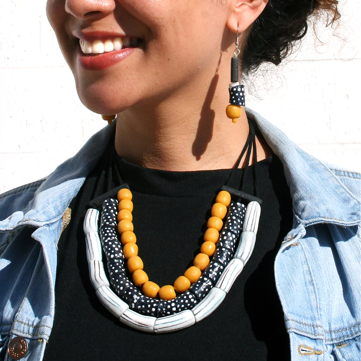 Modern Times: Necklace - Mustard