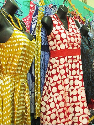 Global Mamas Accra Shopping Fair Trade Dresses