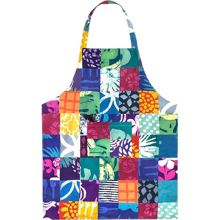 Apron Reversible: Patchwork - Assorted-Organic