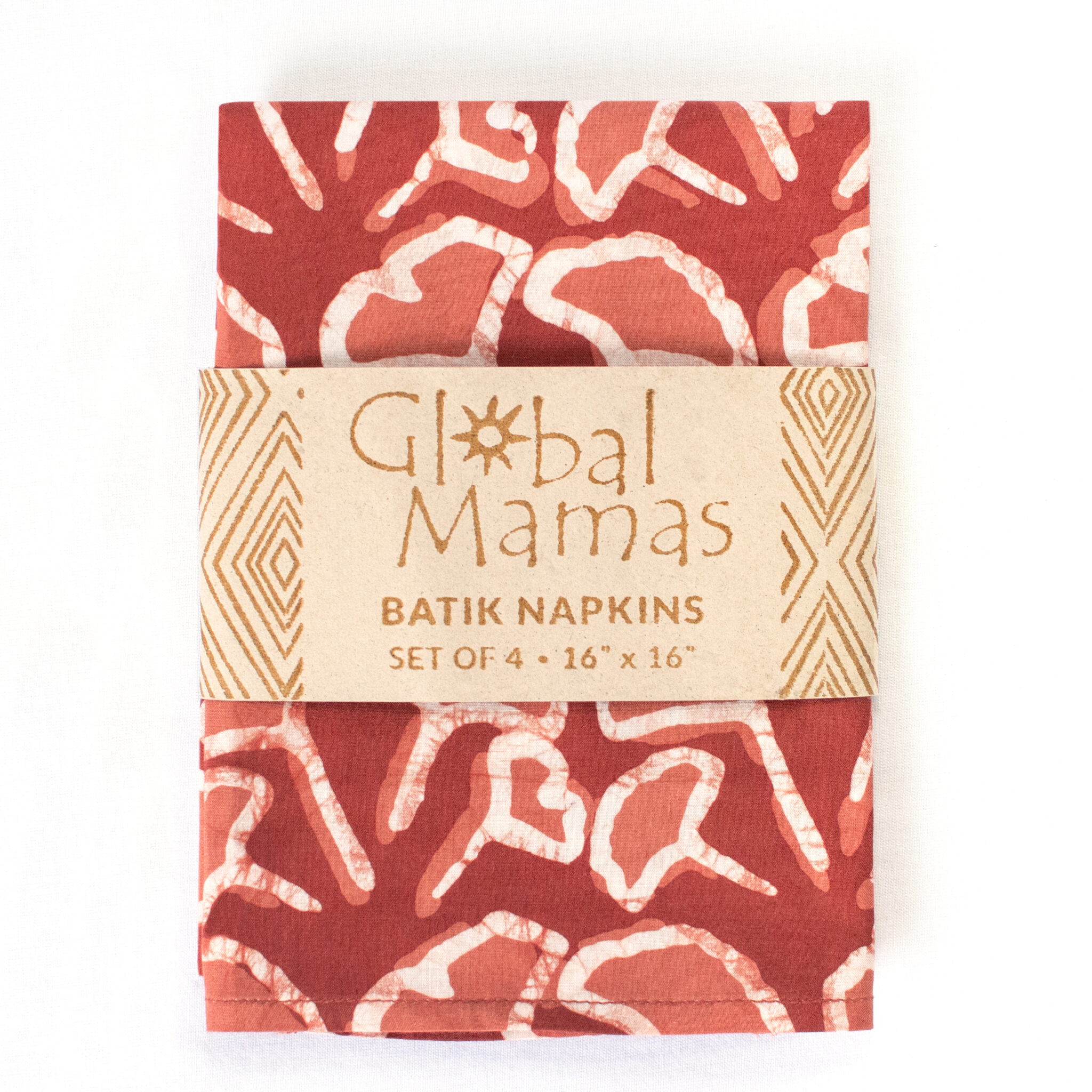 Napkin: Ginkgo - Rust-Organic - Image 2