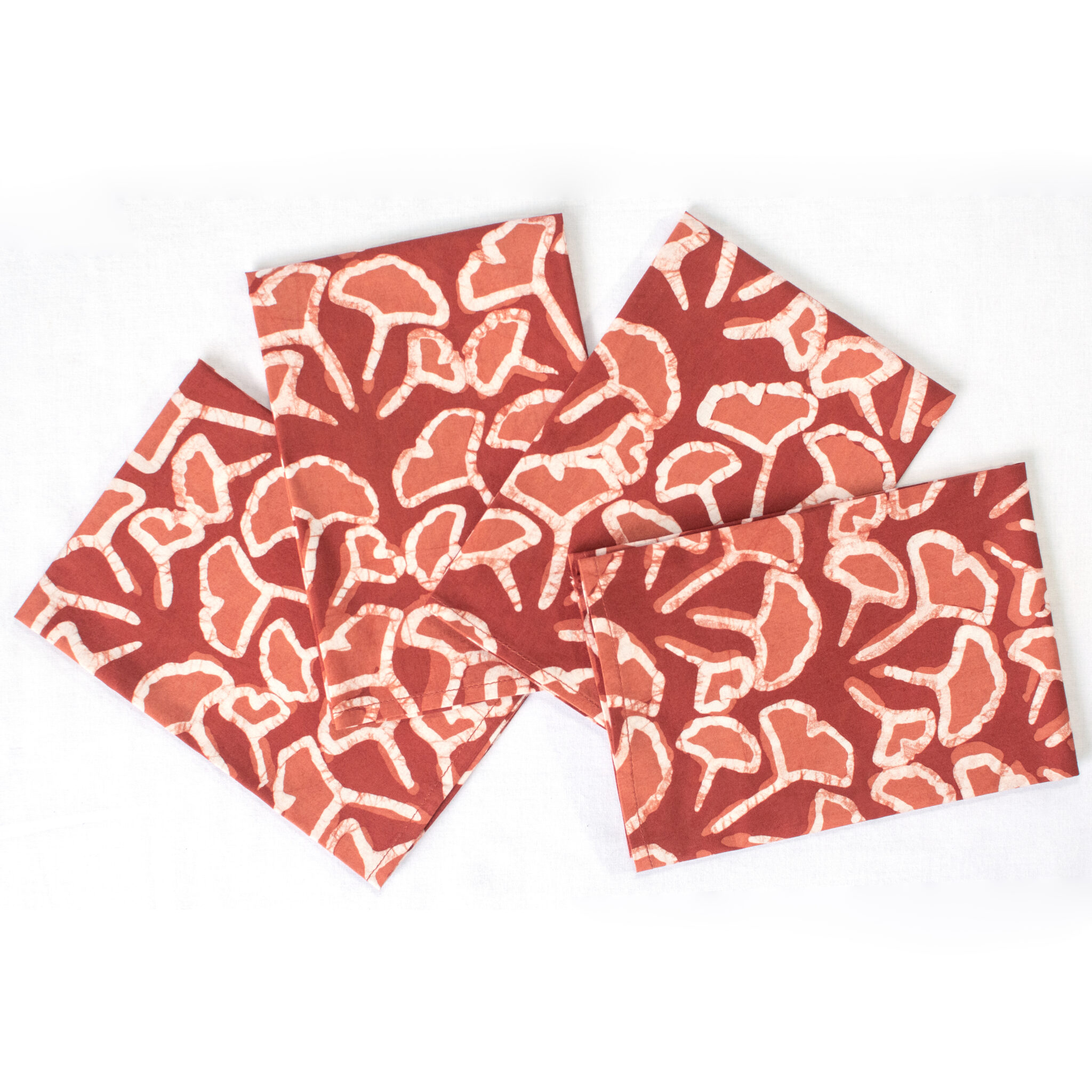 Napkin: Ginkgo - Rust-Organic