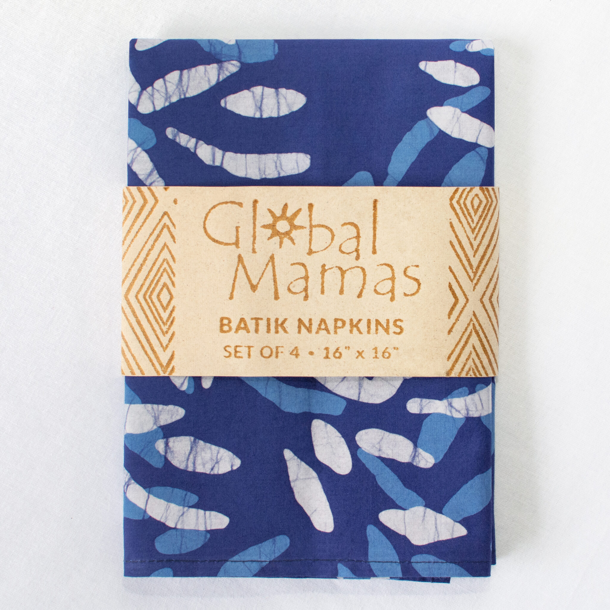 Napkin: Prairie - Navy-Organic - Image 2