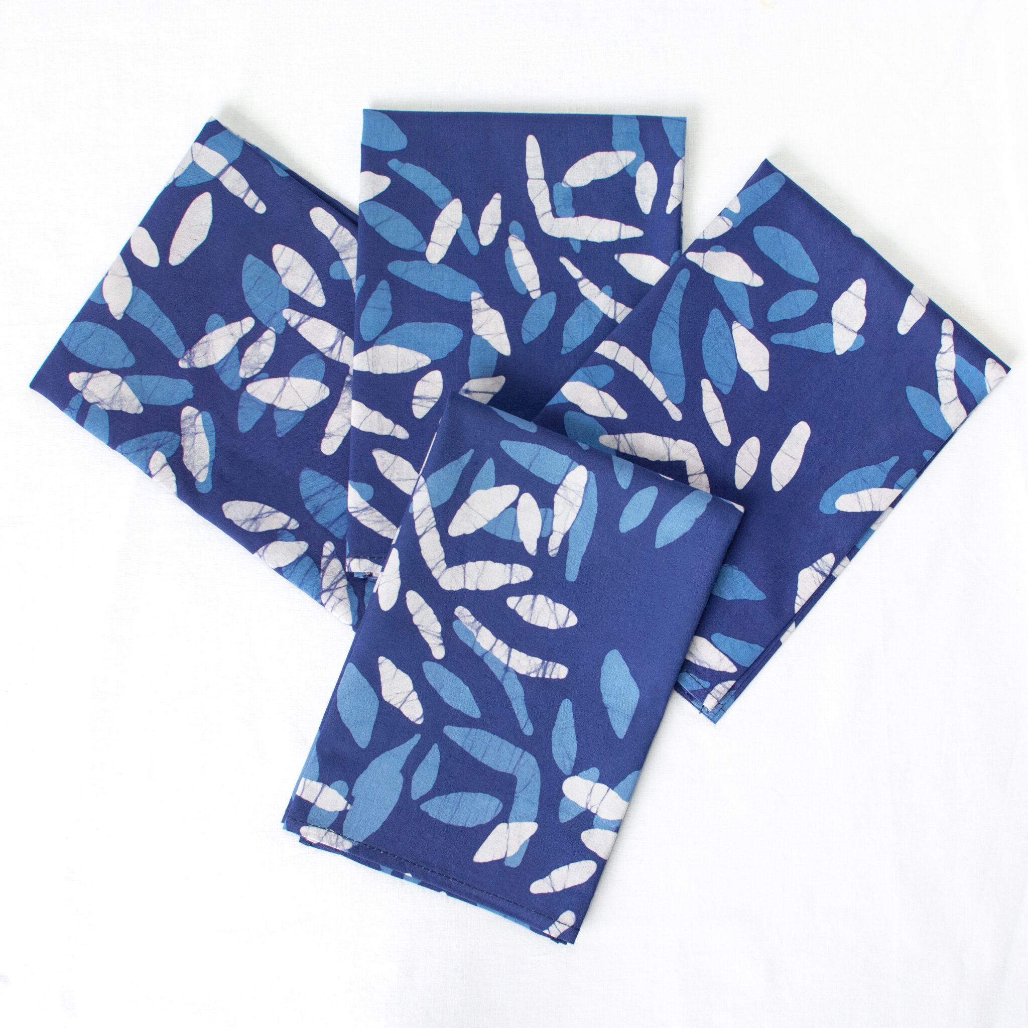 Napkin: Prairie - Navy-Organic