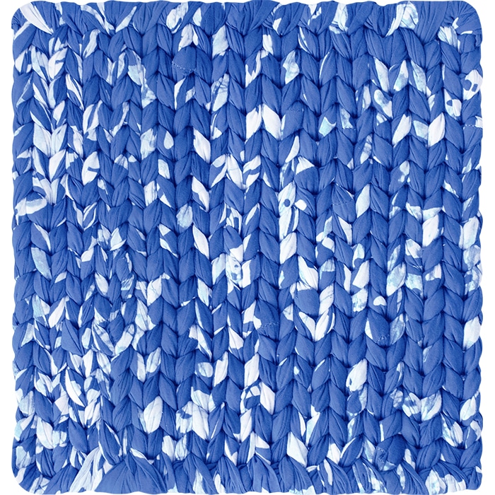 Trivet: Woven - Blue-Organic