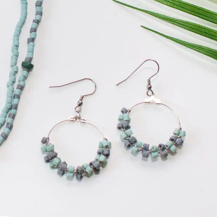 Drift: Earrings - Sea Glass