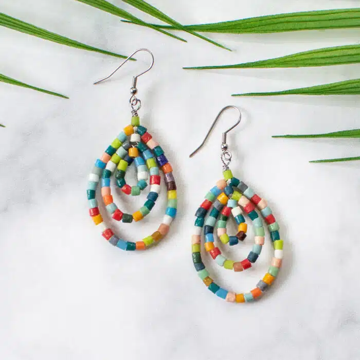 Sankofa: Earrings - Rainbow