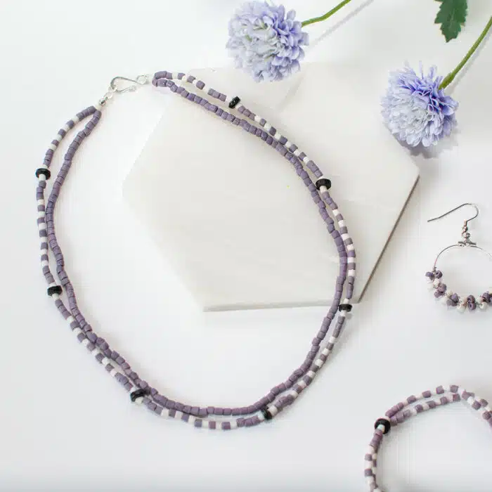 Drift: Necklace - Purple