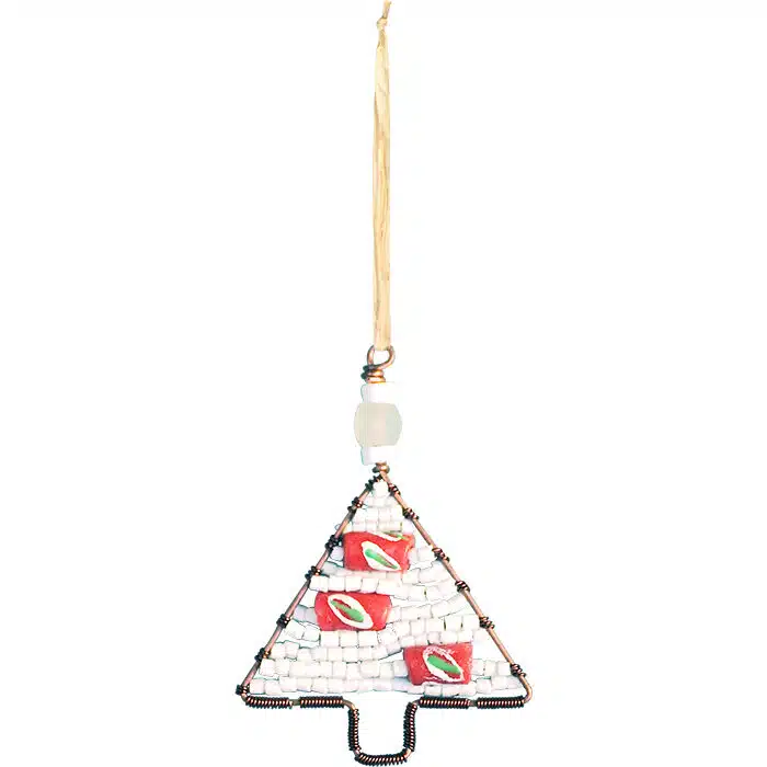Ornament: Tree Mini - White