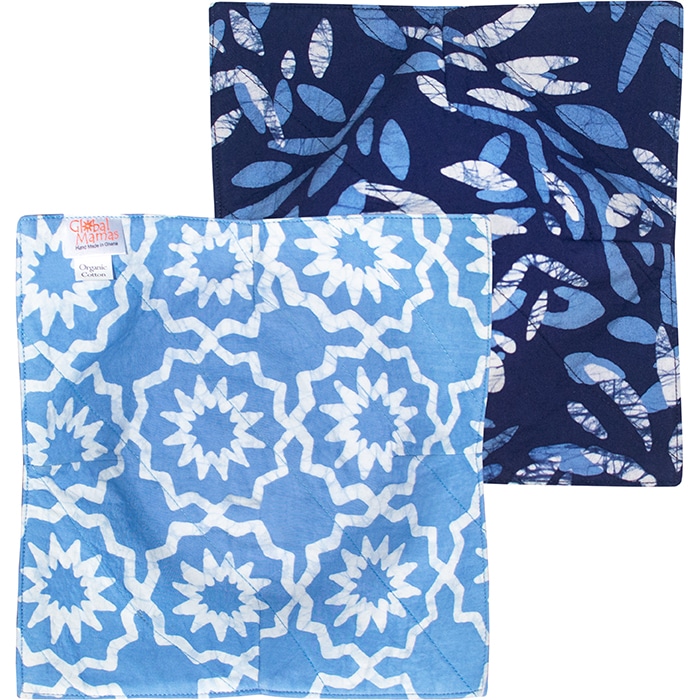 Bowl Cozy: Prairie - Navy-Organic