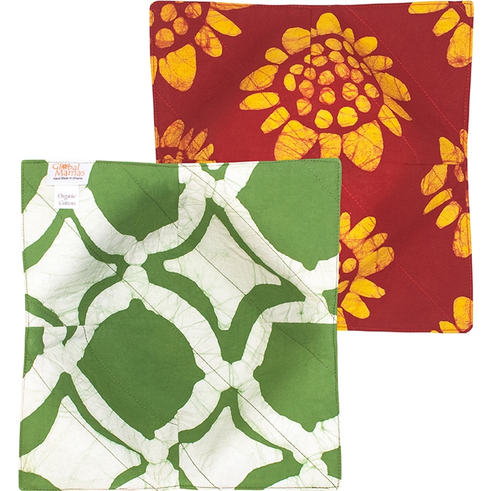 Bowl Cozy: Sunflower - Red-Organic