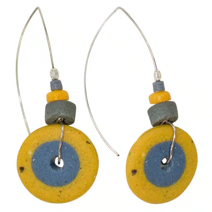 Mod: Earrings - Mustard