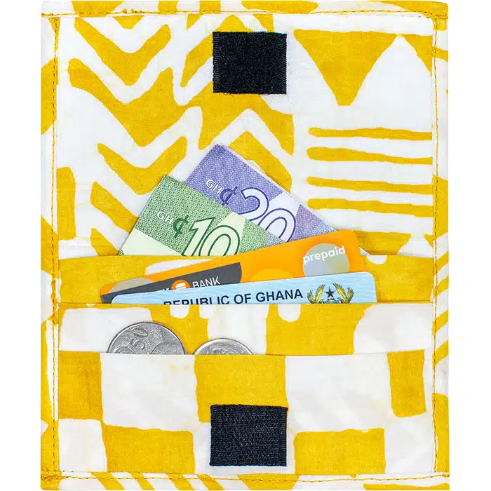 Hyacinth Card Wallet: Adobe - Gold-Organic - Image 2