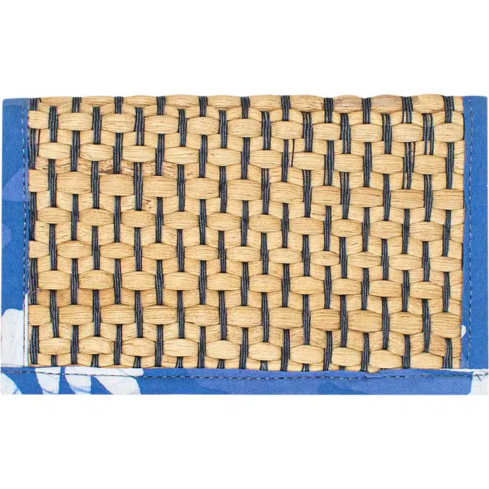 Hyacinth Card Wallet: Forage - Stone Blue-Organic