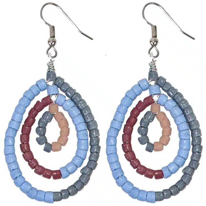 Azonto: Earrings - Rose