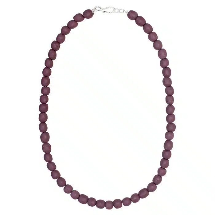 Pearls: Necklace - Wine