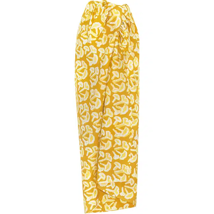 Sarong: Ginkgo - Gold-Organic
