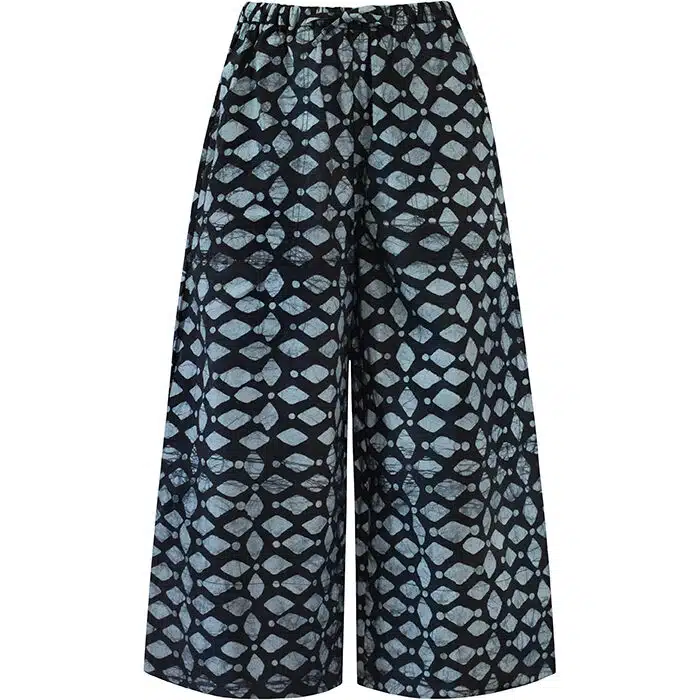 Trousers-Crop: Keepsake - Black-Organic