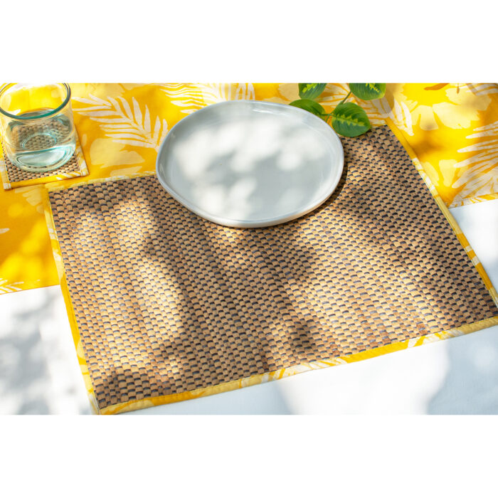 Placemat-Water Hyacinth: Gold-Organic