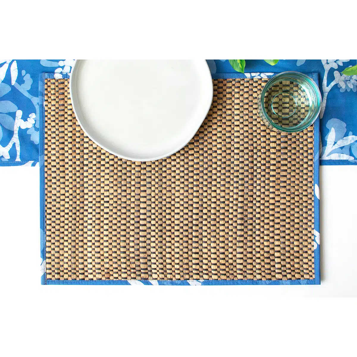 Placemat-Water Hyacinth: Stone-Organic - Image 2