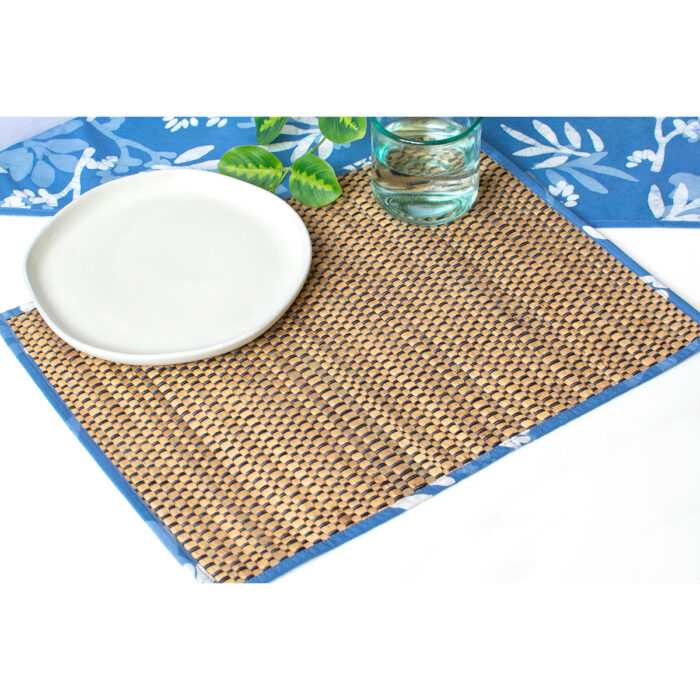 Placemat-Water Hyacinth: Stone-Organic