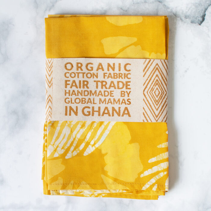 Napkin: Palms - Harvest Gold-Organic - Image 2