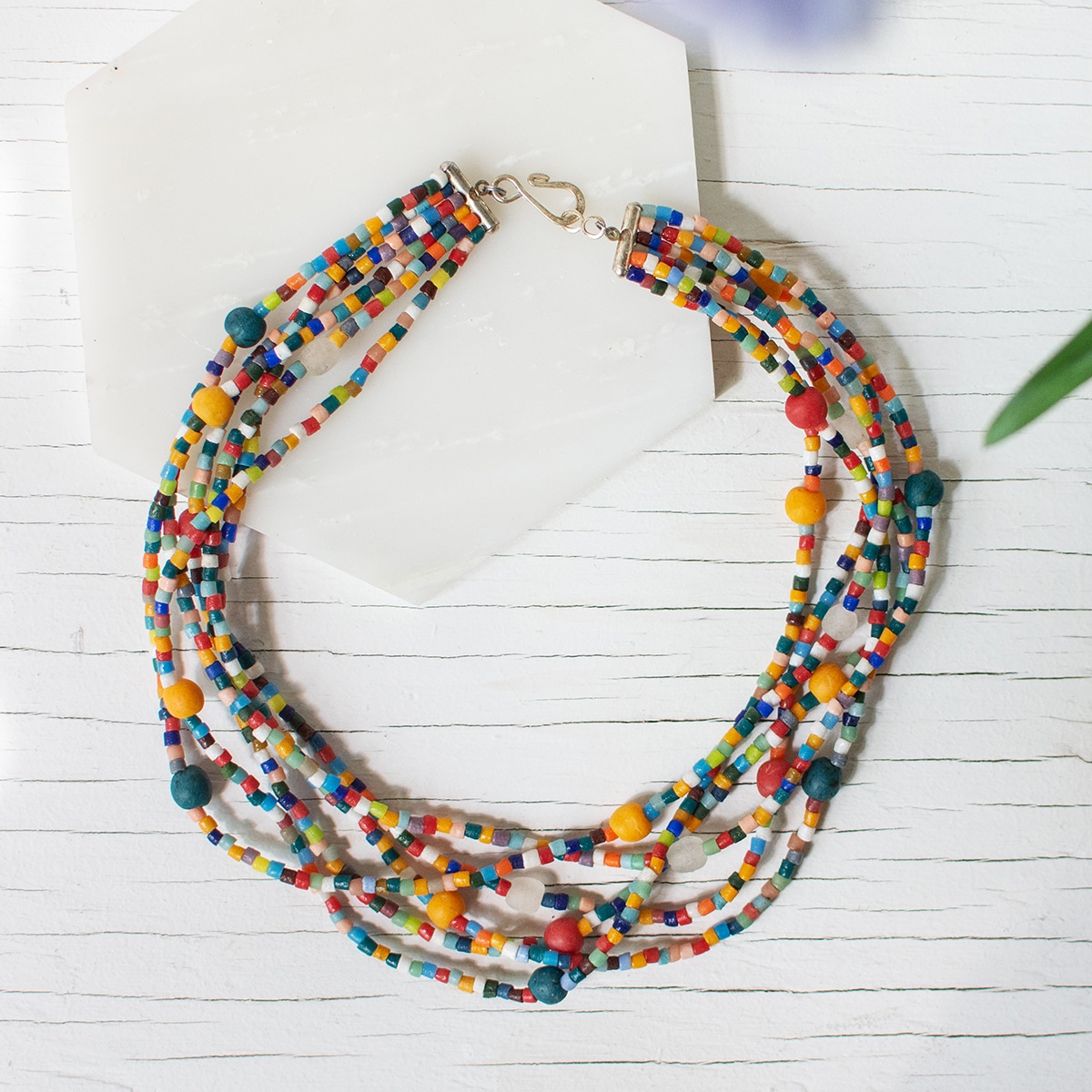 Glass Rainbows: Necklace - Rainbow - Image 3