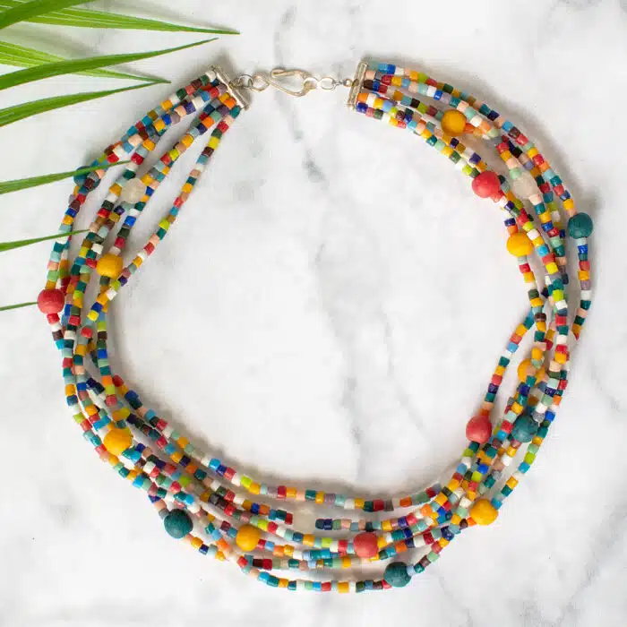 Glass Rainbows: Necklace - Rainbow