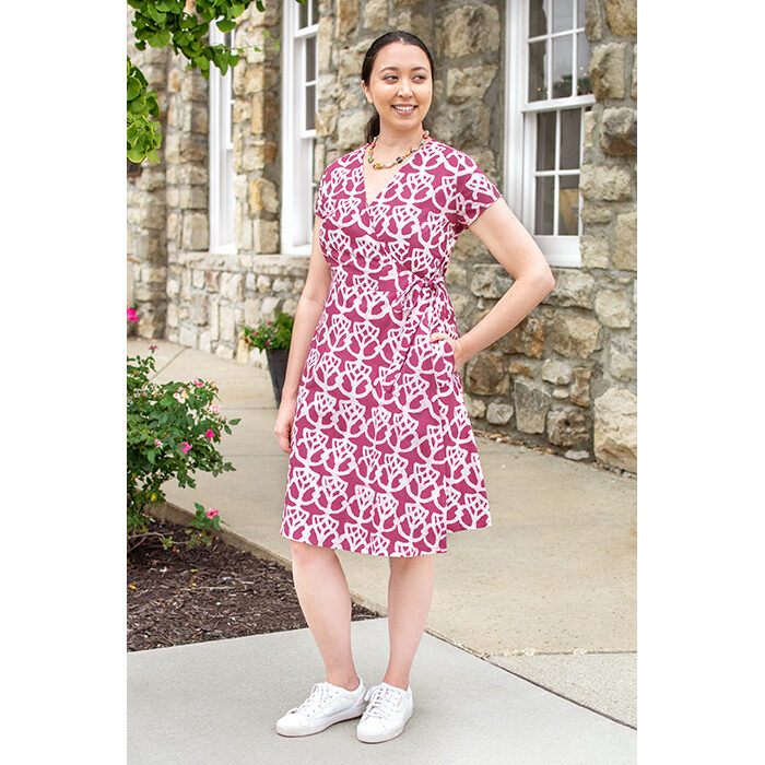 WomensDressWrapDecoLaceRosewoodLifestyleWeb