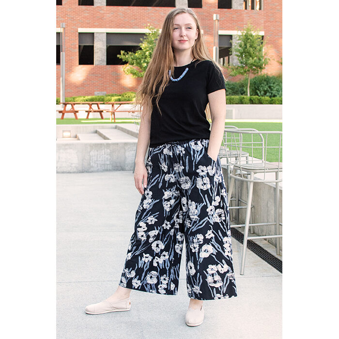 WomensTrouserPaintedFloralBlackLifestyleWeb