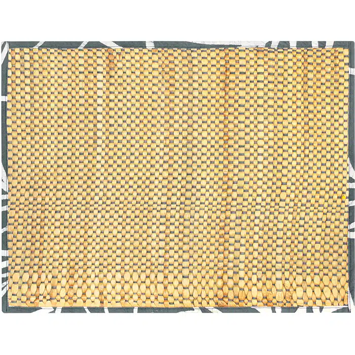 Placemat-Water Hyacinth: Charcoal-Organic