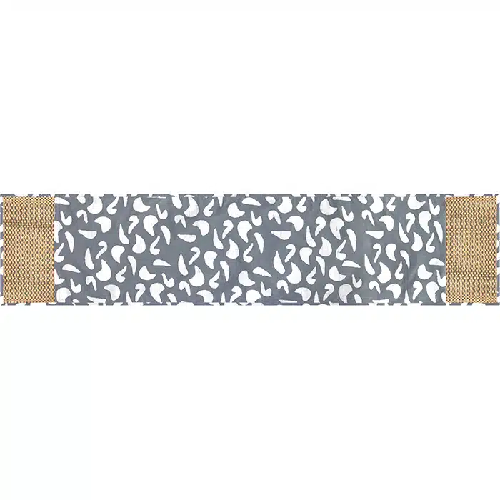 Table Runner-Water Hyacinth-Short: Mod - Charcoal
