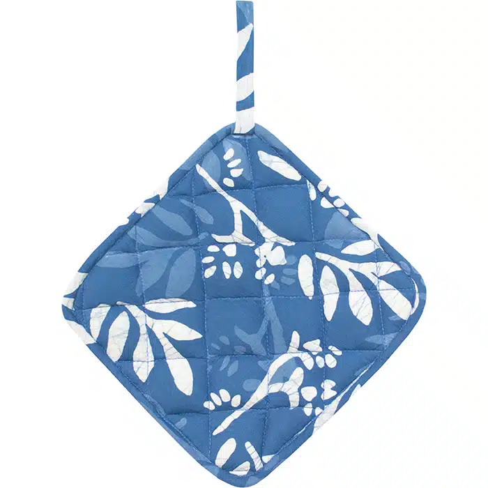 Pot Holder: Forage - Stone Blue-Organic