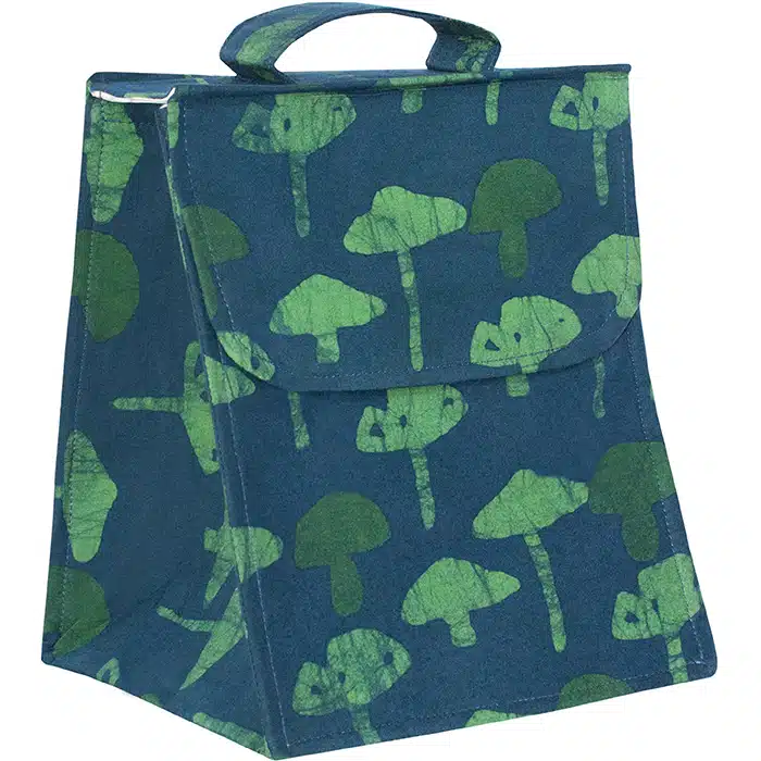 Lunch Bag: Mushrooms - Green-Organic