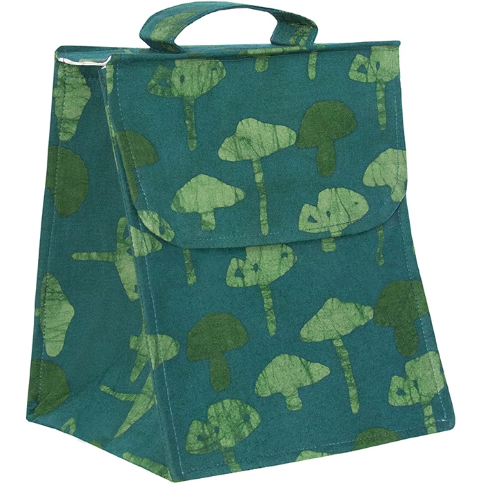Lunch Bag: Mushrooms - Green-Organic