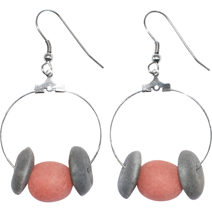 Makola: Earrings - Rose
