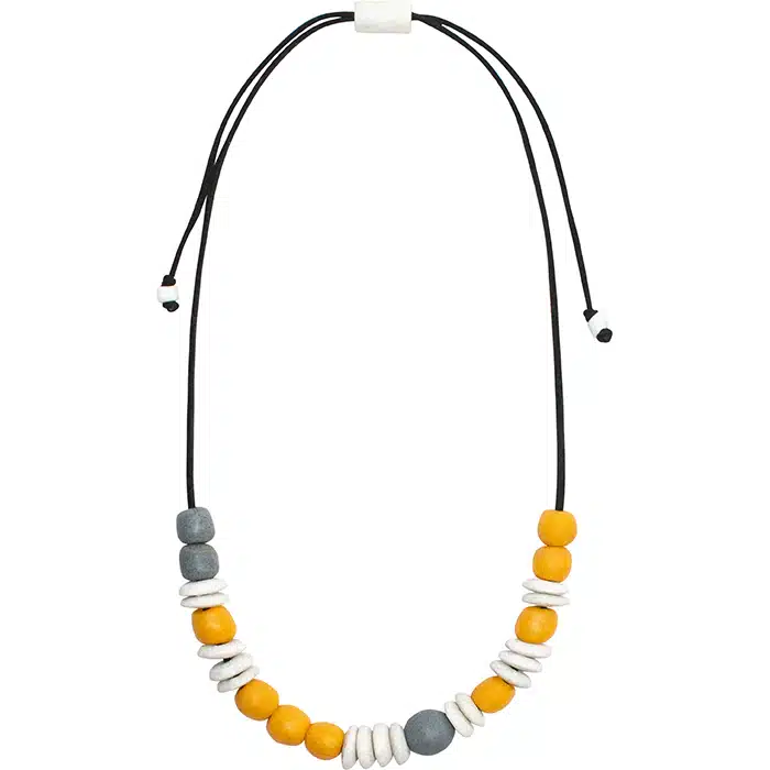 Makola: Necklace - Mustard