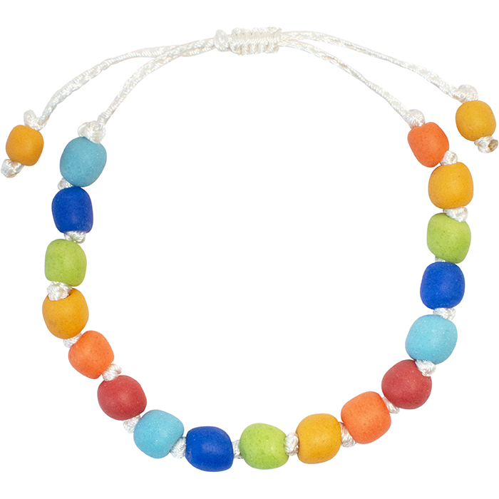 Pearls: Bracelet Adjustable - Rainbow