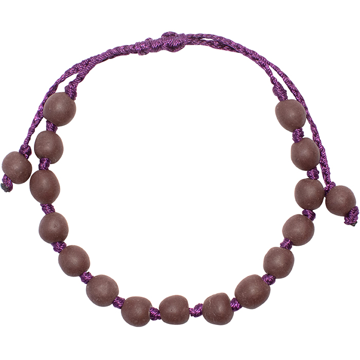 Pearls: Bracelet Adjustable - Wine