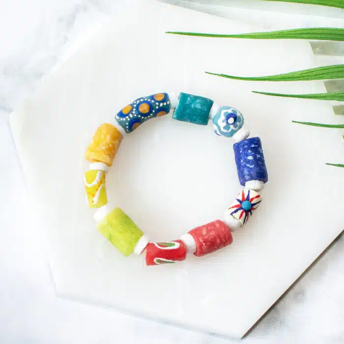 Marble: Bracelet - Rainbow