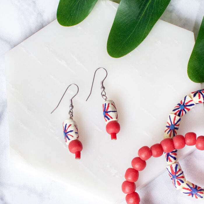 Carousel: Earrings - Poppy