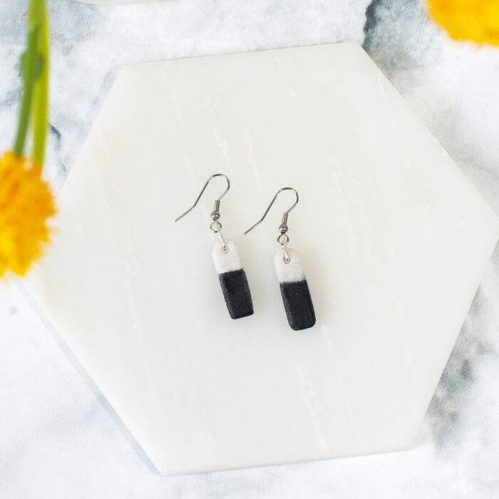 Daybreak: Earrings - Black