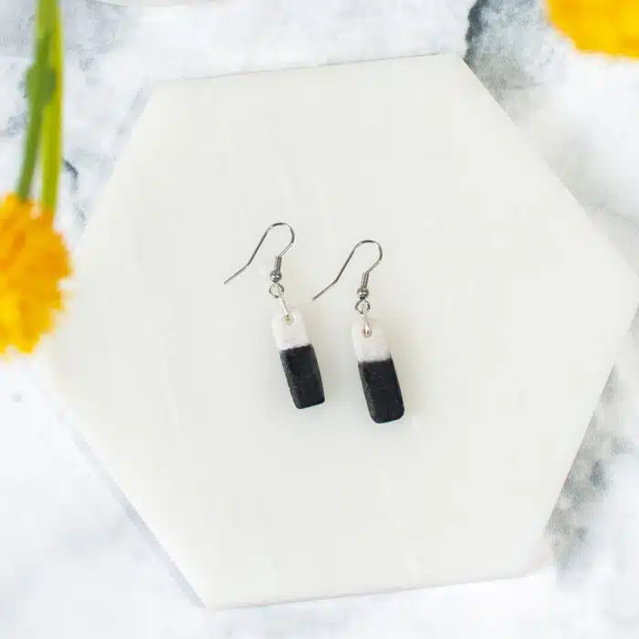 Daybreak: Earrings - Black