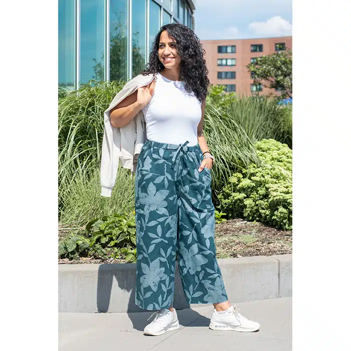 Trousers-Crop: Blossom - Shadow-Organic - Image 2