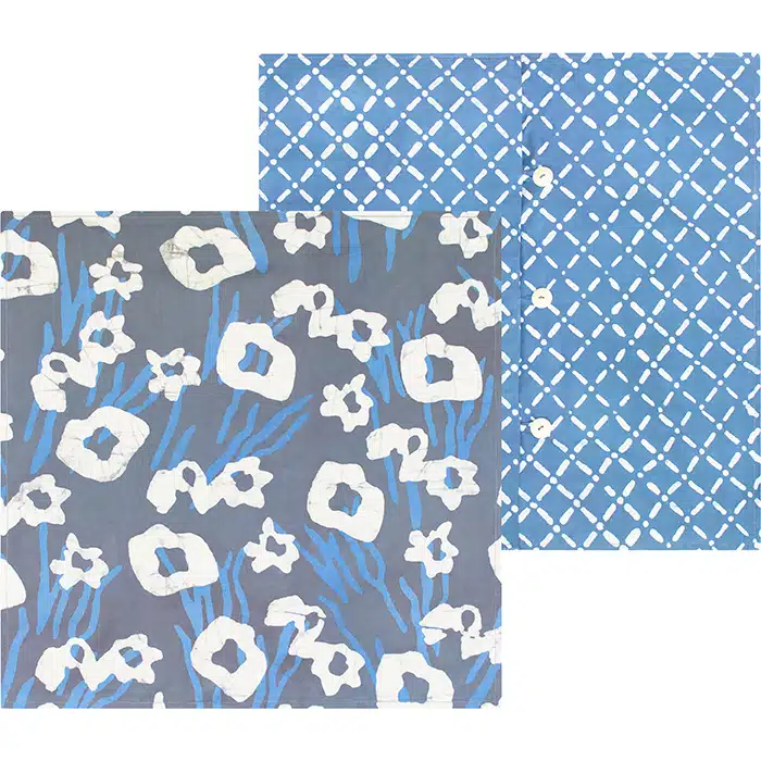 Pillow Cover: Painted Floral - Charcoal-Organic